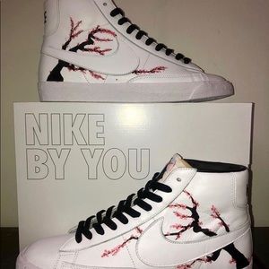 Custom Nike Sakura Hi Top Blazers